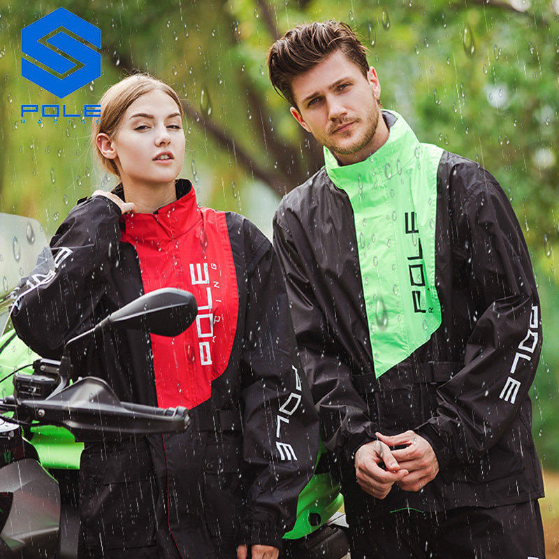 POLE Motorcycle Raincoat Breat - đánh giá và giá Fishing Rain Suit