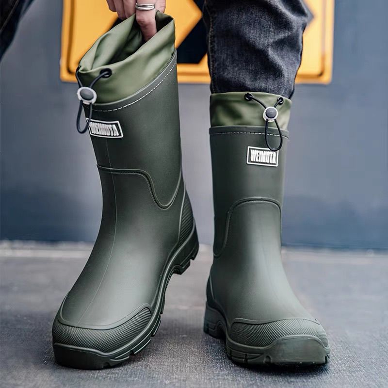 Unisex Rain Boots Fashion Mid- - đánh giá và giá Fishing Boots