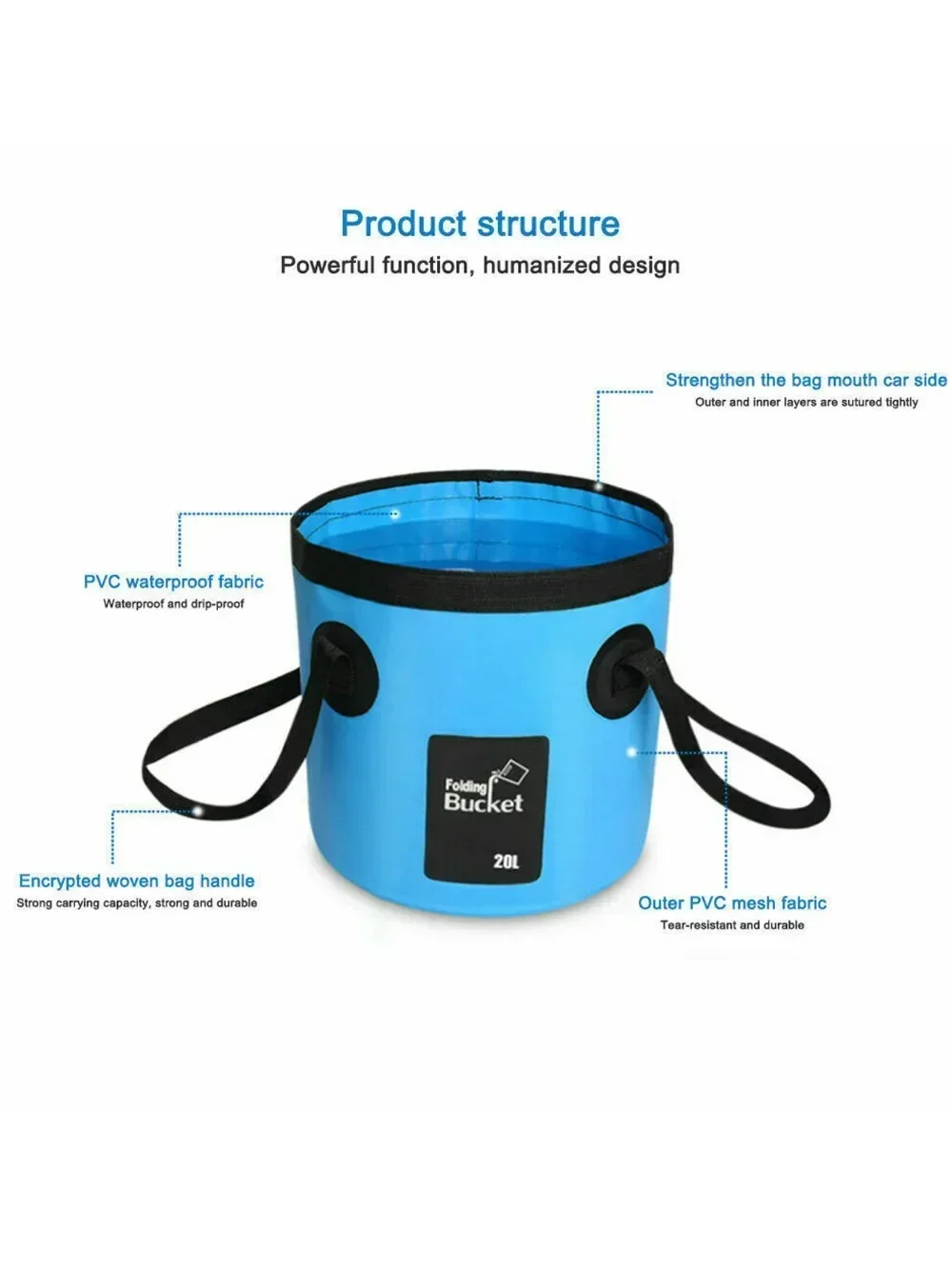 12L/20L Fishing Bucket Folding - đánh giá và giá Fishing Bag Waterproof